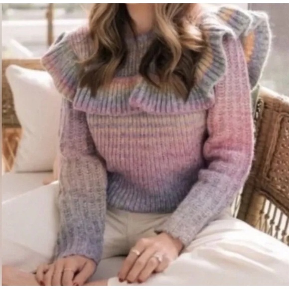 LoveShackFancy Sweaters - LoveShackFancy Yumi Alpaca Wool Sweater